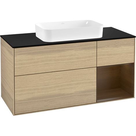 Villeroy & Boch G302GNPC Armoire sous-lavabo Finion G30 (1/2)
