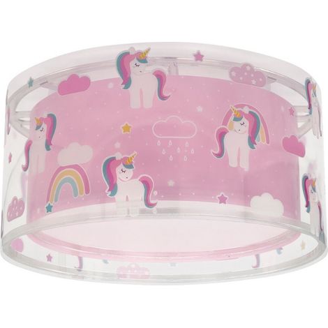 [GEBRAUCHT] B-Ware Dalber Unicorns Deckenlampe Deckenleuchte Deckenlicht Lampe Einhornmotiv 1 Flg.