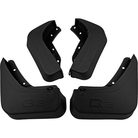 Mud flaps and tires for Audi Q3 models 2013-2015, soft mud flaps.--DTEKGAZ