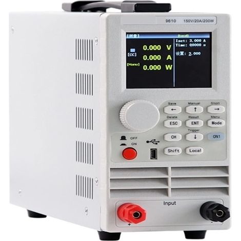 Testeur de capacité de batterie Testeur de capacité de batterie de charge électronique d'instrument de charge cc testeur de puissance de chargeur de puissance d'entraînement de LED ( Size : 9610 ) (1/4)
