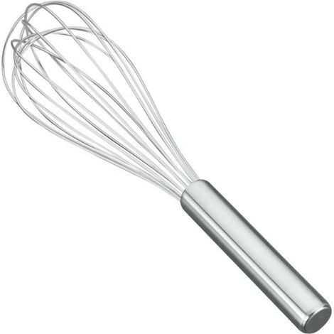 Batidor de Acero Inoxidable con Mango Macizo de 25 cm - Metaltex (1/3)