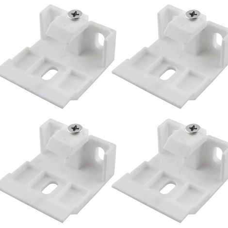 4PCS Pleated and honeycomb blind headrest support clip bracket wide beam folding venetian blind mounting bracket (1/5)