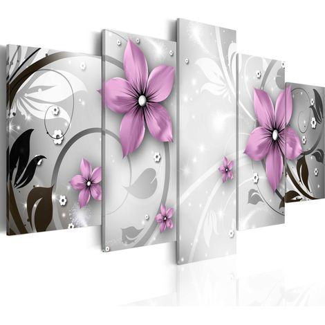 Quadro - Fiore giocoso - 100x50 (1/4)
