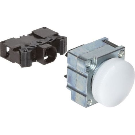 Indicatore Luminoso Metallo Bianco (Siemens Cod. 3Sb36046Ba60)