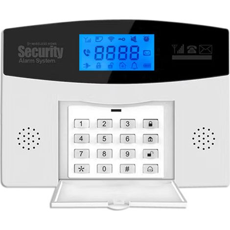 Système d'alarme antivol Tuya avec alarme WiFi et GSM, détecteur de porte et fenêtre à induction infrarouge pour la maison (1/5)