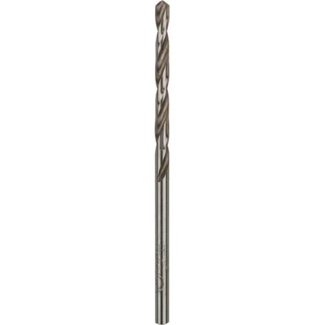 Bosch Accessories 2608595056 HSS Foret pour le métal 3.2 mm Longueur totale 65 mm meulé DIN 338 tige cylindrique 10 pc( (1/5)