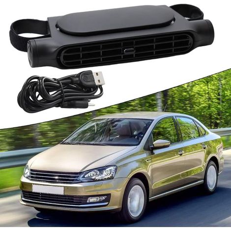 Ventilateur de siège arrière voiture, réglable à 360 ° (1/5)