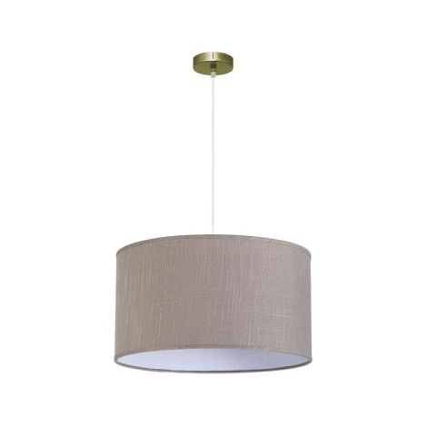 Happy Anhänger 3xe27 Leder/grau Regx50x50 cm ohne Diffusor