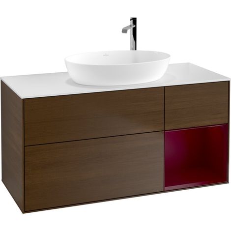 Villeroy & Boch F951HBGN Meuble sous-lavabo Finion F95 (1/2)