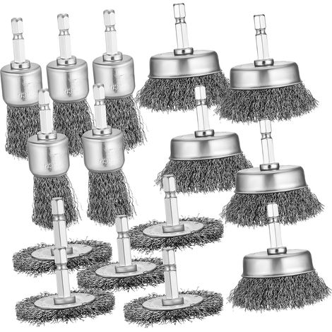 pi ces Lot Brosses M talliques Rotatives pour Perceuse Fil (1/5)