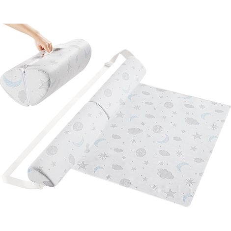 Barrière de Lit pour Enfants - Garde-Corps en Mousse avec Sangles Réglables (1/5)