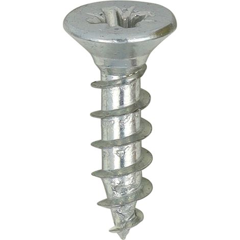 TIMCO Solo Countersunk Silver Woodscrews - 3.0 x 12