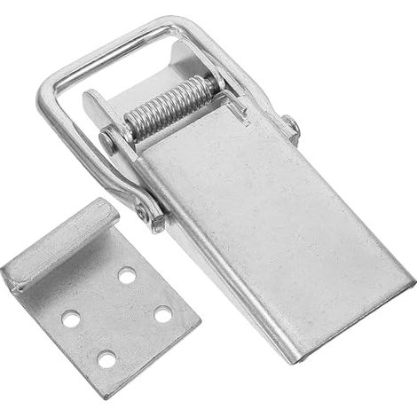 Verrou Remorque Goupille De Coupleur De Remorque En Métal Avec Ressort Loquet De Verrouillage Pour Porte De Sécurisation Du Camion Et Du Transport (1/5)