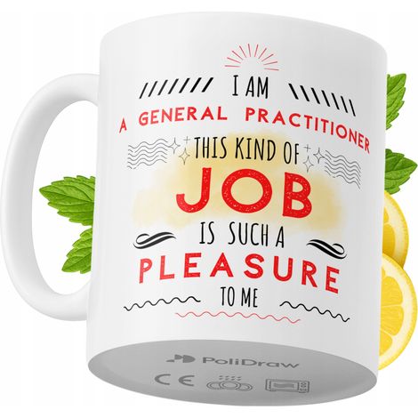 Lustige Kaffeetasse mit witzigem Textdesign für Allgemeinmediziner – ideal für Geburtstage, Namenstage, Feiertage und besondere Anlässe. Hochwertige Tasse für Zuhause, Büro und Arbeit. Farbe: Weiß, 33