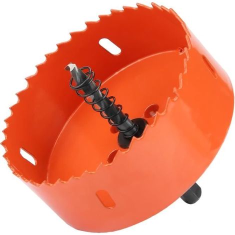 OMABETA Scie-cloche 95mm Bi-métal M42 avec Foret pour Bois et Métal (1/4)