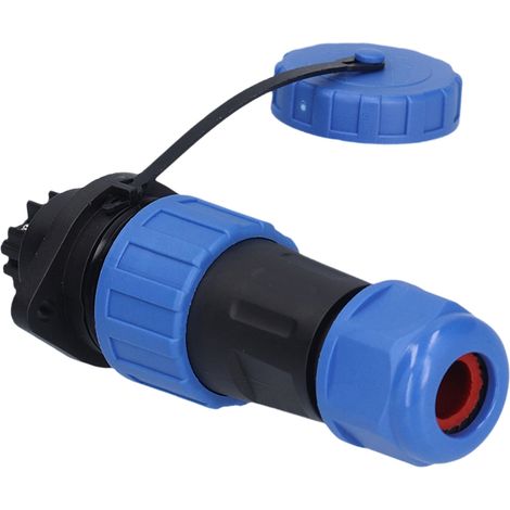Wasserdichter Flanschstecker LP20, 6-polig, Stecker und Buchse, 250 V, Industriestromanschluss für die Luftfahrt (1/5)