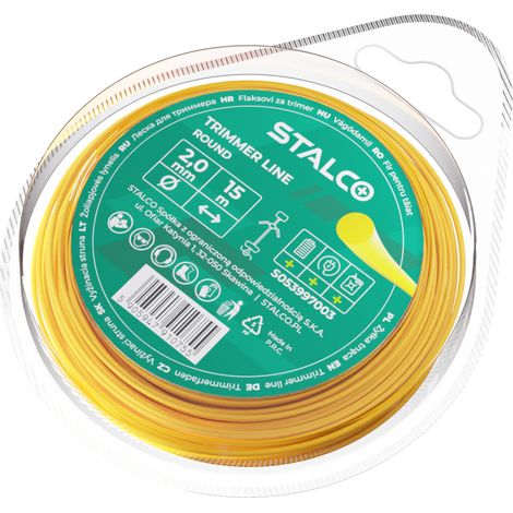 Stalco Rundschneidfaden 2,0 mm x 15 m S053997003 (1/2)