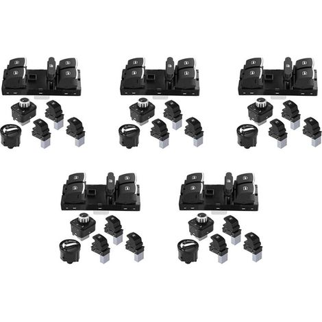 Kit de 30 piezas para interruptor de faros y espejo retrovisor para MK5 6 MK5 B6 5ND 959 565A 5ND 959 857 5ND941431B