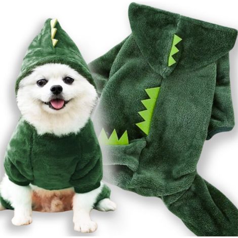 Vêtements d'hiver pour chien, combinaison dragon dinosaure, costume chaud pour chien, XL PetJet Vêtements d'hiver pour chien, combinaison dragon dinosaure, costume chaud pour chien, XL PetJet