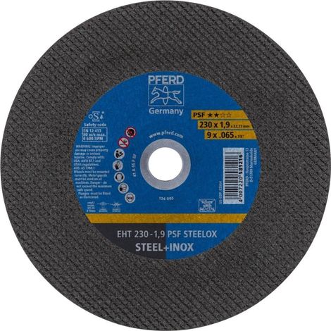 Disque à tronçonner 230 mm 1,9 mm 5 pc(s) Acier Inoxydable Abrasif Corindon A Meuleuse d'Angle (1/5)