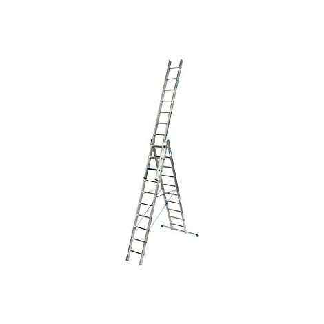 Escalera multiusos profesional STABILO + S  de 3 tramos 