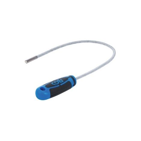BGS Magnetheber mit flexiblem Schaft Länge 500 mm ø 6 mm - Magnet Hebewerkzeug, Zugkraft bis 0,5 kg
