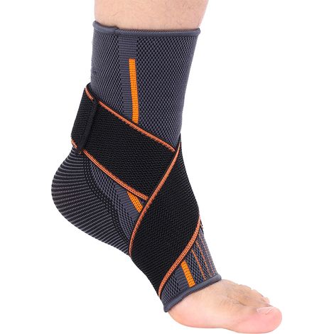 Cheville Support Bracelette Compression Respirante Pied Élastique Sangle Protection (S Femme) (1/5)
