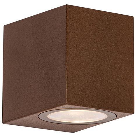 QAZQA Appliques baleno - Moderno - Plastico - Ruggine - Cubo Max. 1 x Watt (1/5)