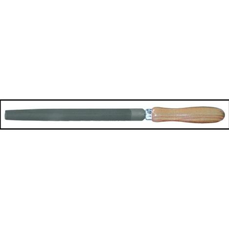 Lima semicircular, mango de madera, 250 mm, Bastard Outifrance