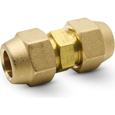 Raccord Liaison Frigorifique Pack 1 Raccord Frigorifique 1/2" Ecrou Laiton+Raccord Laiton M Union SAE Raccord Climatisation Pour Rallonge Tube Climatisation, Tuyau Clim (1/5)