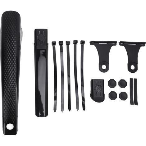Universeller Schnellverschluss-Schutzblech aus PC-Nylon für Rennräder und Gravelbikes, vorne und hinten (1/5)