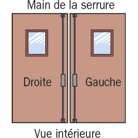 Tirard – Serrure de volets 3 points à cylindre européen – Coffre en acier zingué blanc 230 x 53 mm – Épaisseur volets 18 à 27 mm – Course des tringles 25 mm (1/3)