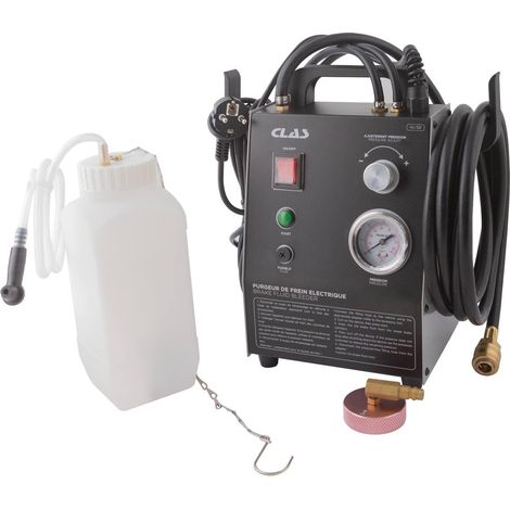 Clas – Purgeur de frein électrique – Système breveté de régulation de pression – Débit 1.2l/min – Compatible systèmes ABS, EDS, ESP, SBC (1/3)