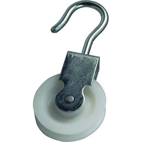 Carrucole Acciaio Zincato Blinky Girella Nylon Dia.Mm. 30 Cf.25Pz