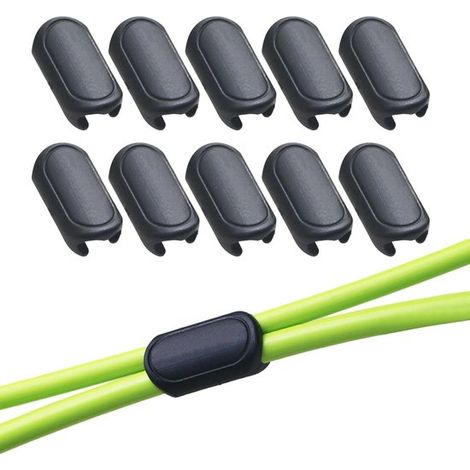 10 fascette per cavi da bicicletta, fissaggio cavi con morsetto a C, organizzatore cavi, clip per cavi, supporti per cavi, guide per cavi, morsetti a C, guide per cavi per biciclette (1/5)