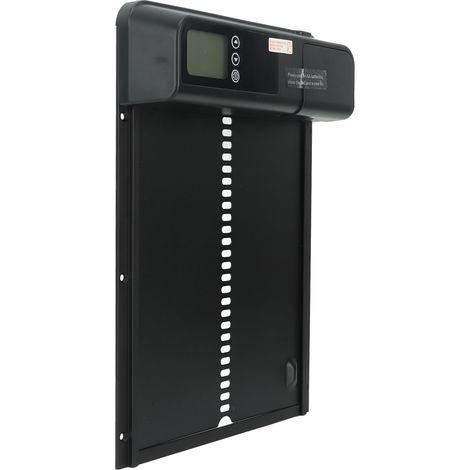 Porte Automatique pour Poulailler avec Minuterie, Aluminium IP45 Étanche, Écran LED, Fonctionne sur Pile, Ouverture Auto pour Ferme (1/5)