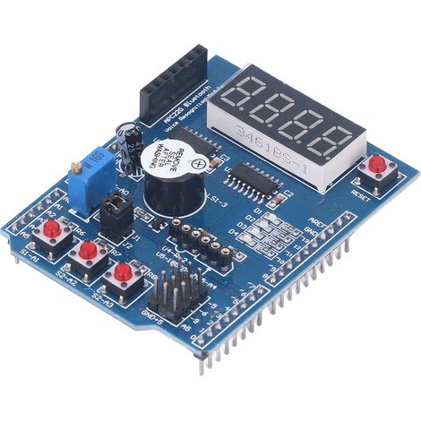 XD-203 MCU Multifunktions-Erweiterungsplatine 4-stelliges Digitalanzeige-Entwicklungsmodul (1/5)