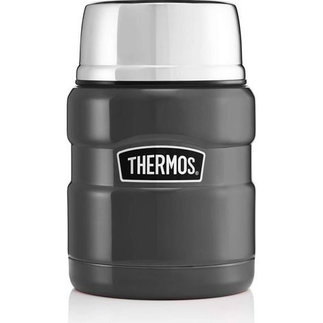 Thermos Série Stainless King flasque alimentaire gris 470 ml