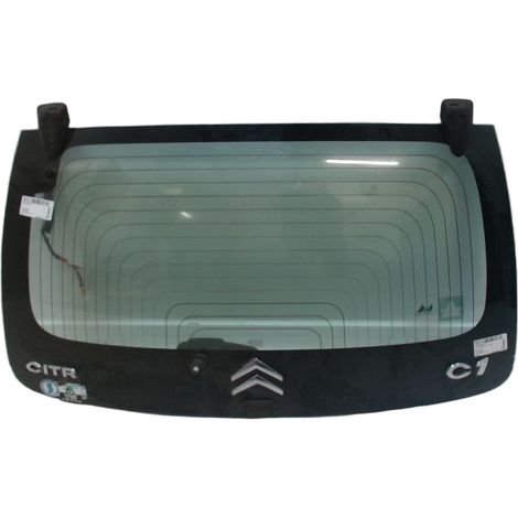 Glace Lunette Arriere CITROEN C1 I Phase 1 2005-2008 [PRODUIT D'OCCASION]♻️1607984280 (1/2)
