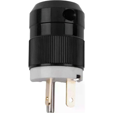 5-20P 20A 125V 2-poliger 3-adriger Erdungsstecker mit geraden Kontakten, robust, aus Nylon, für elektrische Geräte – JXLGV (1/5)