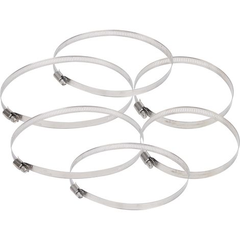 15 colliers de serrage américains pour tuyaux, en acier inoxydable 304, antirouille et anticorrosion (1/5)