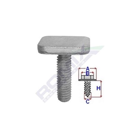 Clip Fiat Ducato 94 tornillo parachoques
