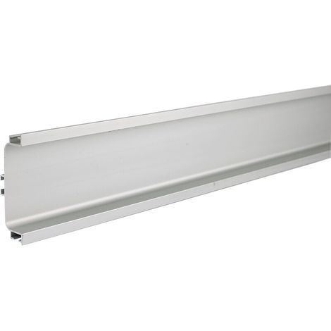 Poignée profil à encastrer Gola - profil central pose horizontal - en aluminium finition anodisé mat - 4 m - SYNBIOZ