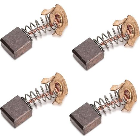 CB441 Lot de 4 balais de charbon de rechange pour perceuse sans fil HR241 DHR202 18 V SDS (1/5)