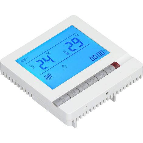 Elektrischer Thermostat mit großem Display, 25 A, LCD-Temperaturregler für Fußbodenheizung, 220-V-Regler (8805H) (1/5)