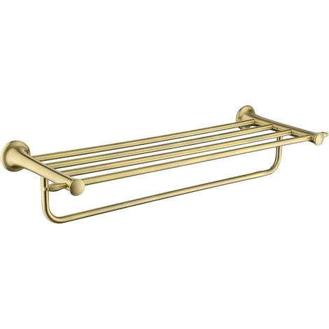 Novaservis Ferro Antica - Tablette avec porte-serviettes, longueur 660 mm, bronze AAI35BR (1/2)