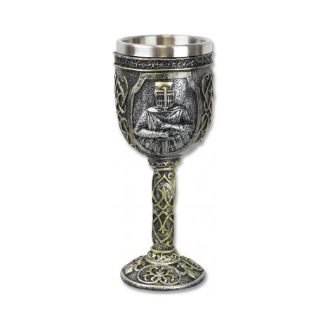 Dekoration Tasse Tole10 Imperial Templer, Höhe 20 cm, aus Harz und Aluminium