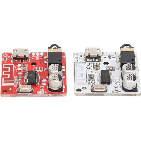 Module Bluetooth 5.0 Stéréo 2 pièces, carte amplificateur audio récepteur DIY enceinte, prise 3,5mm, sans fil, HiFi (1/5)