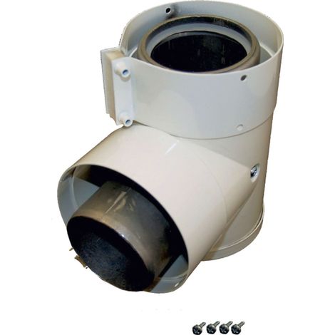 Wolf Raccordo a T DN63/96 90Gr con apertura di ispezione, 2600144