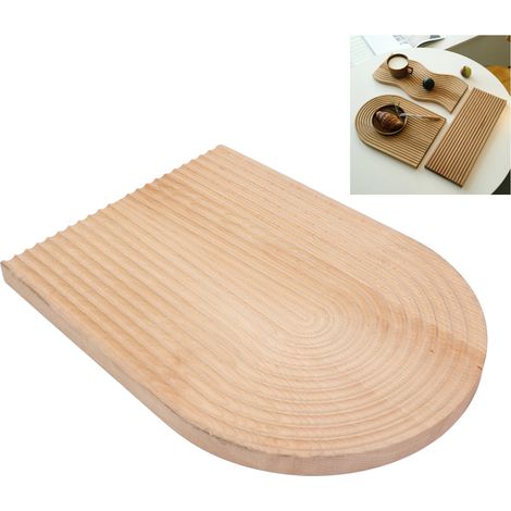 Ovales Brottablett aus Holz für die Küche (1/5)